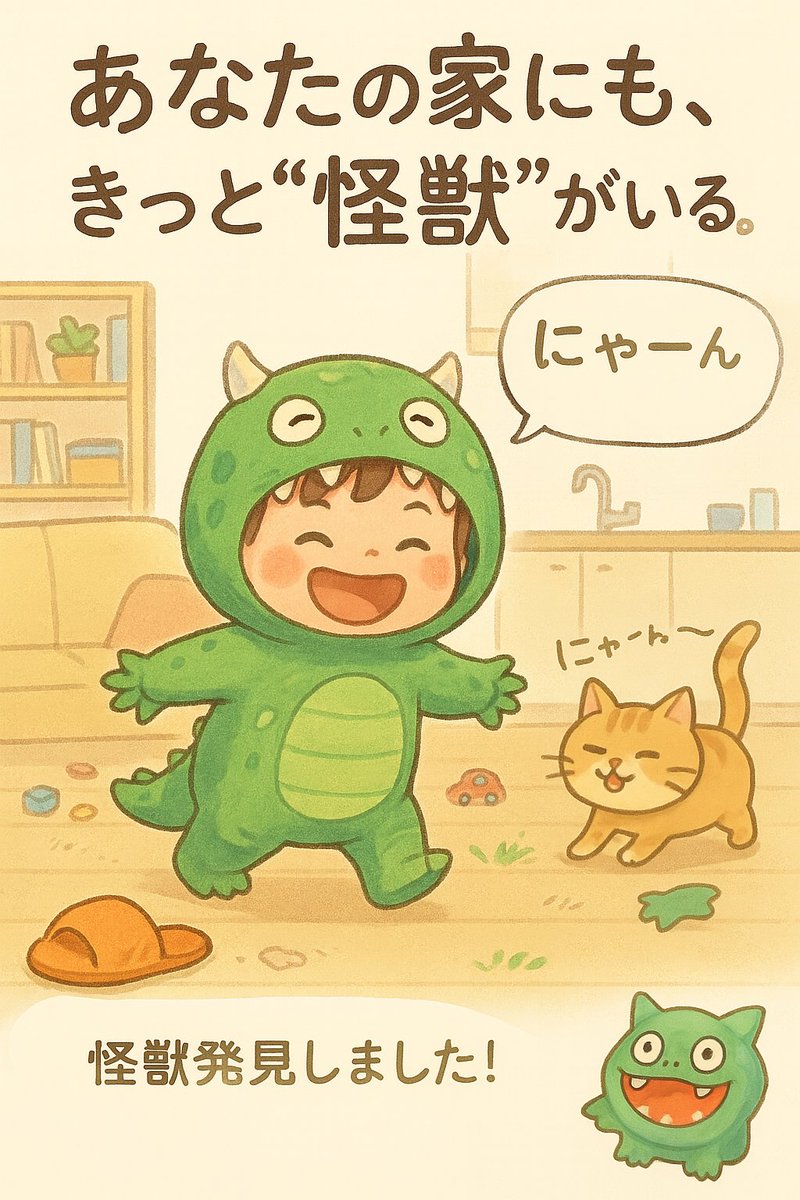 cb_pickgo's tweet photo. 📦あなたの家にも…いる？🦖
"お片付けしない怪獣"、"おやつ食べすぎ怪獣"、"寝坊助怪獣"…
はたまた"いたずら怪獣"！？🐶🐱

みなさんの家の“身近な怪獣”を教えてください👀💬
#うちの怪獣 をつけてリプライ or 引用リポストで投稿してね！

#ピックゴー #CBcloud https://t.co/Ib8DJdmZkv
