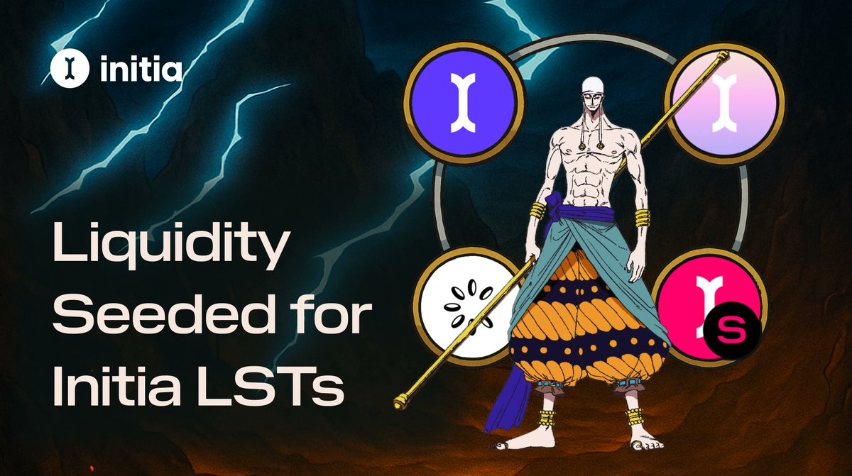 500k $INIT has been seeded into 4 core LST pools.

Deeper liquidity, deeper rewards on apps like <a href="/EchelonMarket/">Echelon</a> and <a href="/Inertia_fi/">INERTIA</a>.

Links below ⤵️