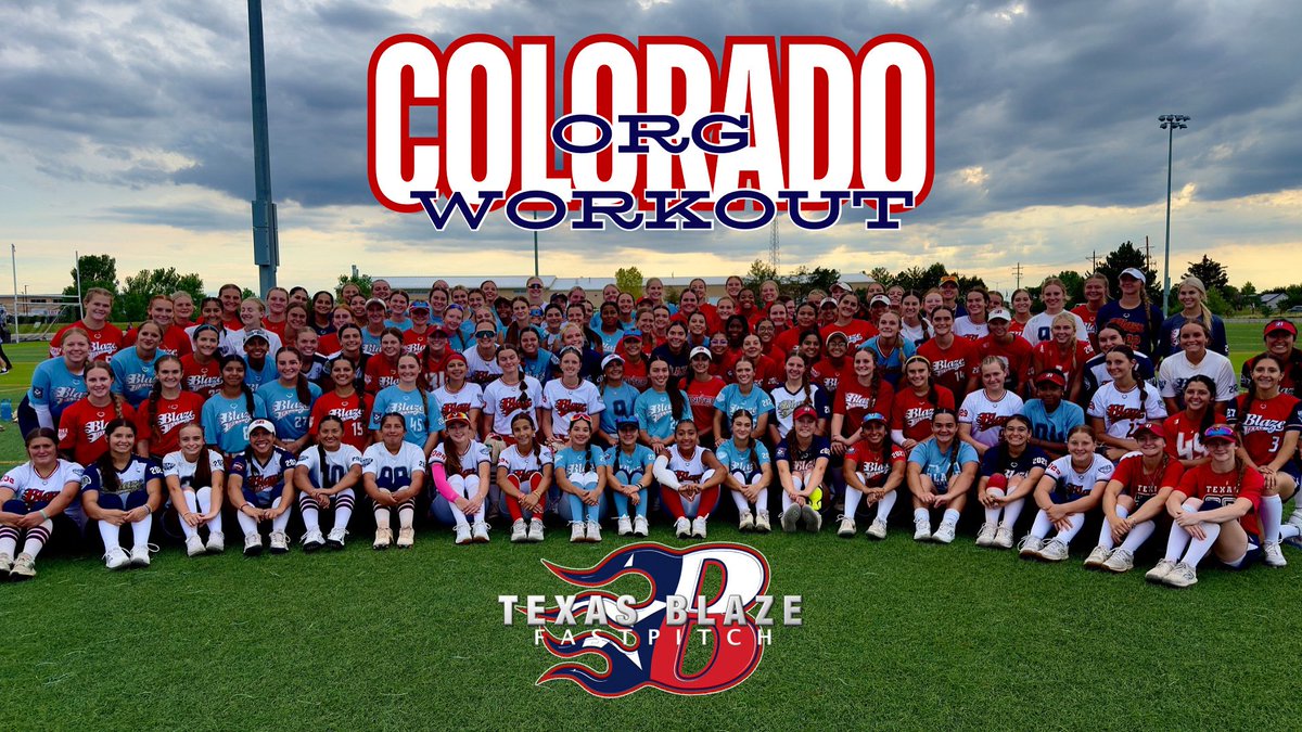What a workout! 💪
The Texas Blaze Organizational Workout in Colorado drew major interest from the college coaching world — with over 30 college coaches in attendance! More than 150 athletes showed out, doing what they love under the beautiful Colorado skies.

🔥 Proud of the