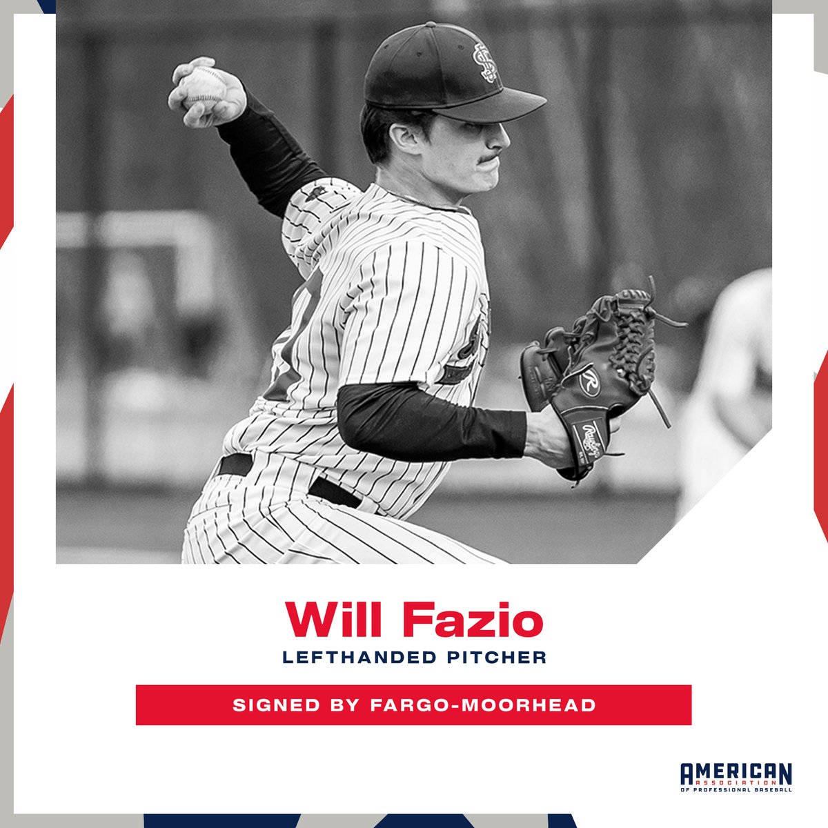 American Association (@aa_baseball) on Twitter photo June 29 Transaction: <a href="/FMRedHawks/">Fargo-Moorhead RedHawks</a> signed LHP Will Fazio (<a href="/will_fazio/">Will Fazio</a>).
Fazio joins Fargo-Moorhead after pitching collegiately for @sju_baseball.
baseball.pointstreak.com/player.html?plโฆ June 29 Transaction: <a href="/FMRedHawks/">Fargo-Moorhead RedHawks</a> signed LHP Will Fazio (<a href="/will_fazio/">Will Fazio</a>).
Fazio joins Fargo-Moorhead after pitching collegiately for @sju_baseball.
baseball.pointstreak.com/player.html?plโฆ