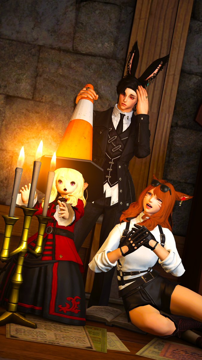 AliceRin_ff14's tweet image. :3