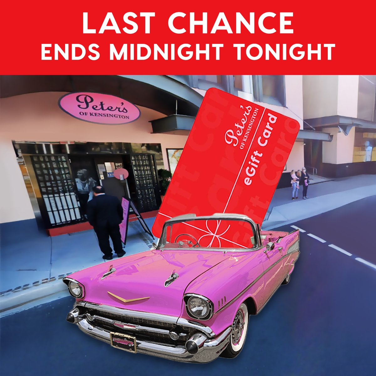 Varoom varoom! Hit your keyboards on your online shop with just a few hours left to nab a fab 10% of your online purchase price, on a  Peter’s eGift card. You could splurge on a 2nd spree whenever the mood takes you. But put your pedal to the metal as this offer ends at midnight.
