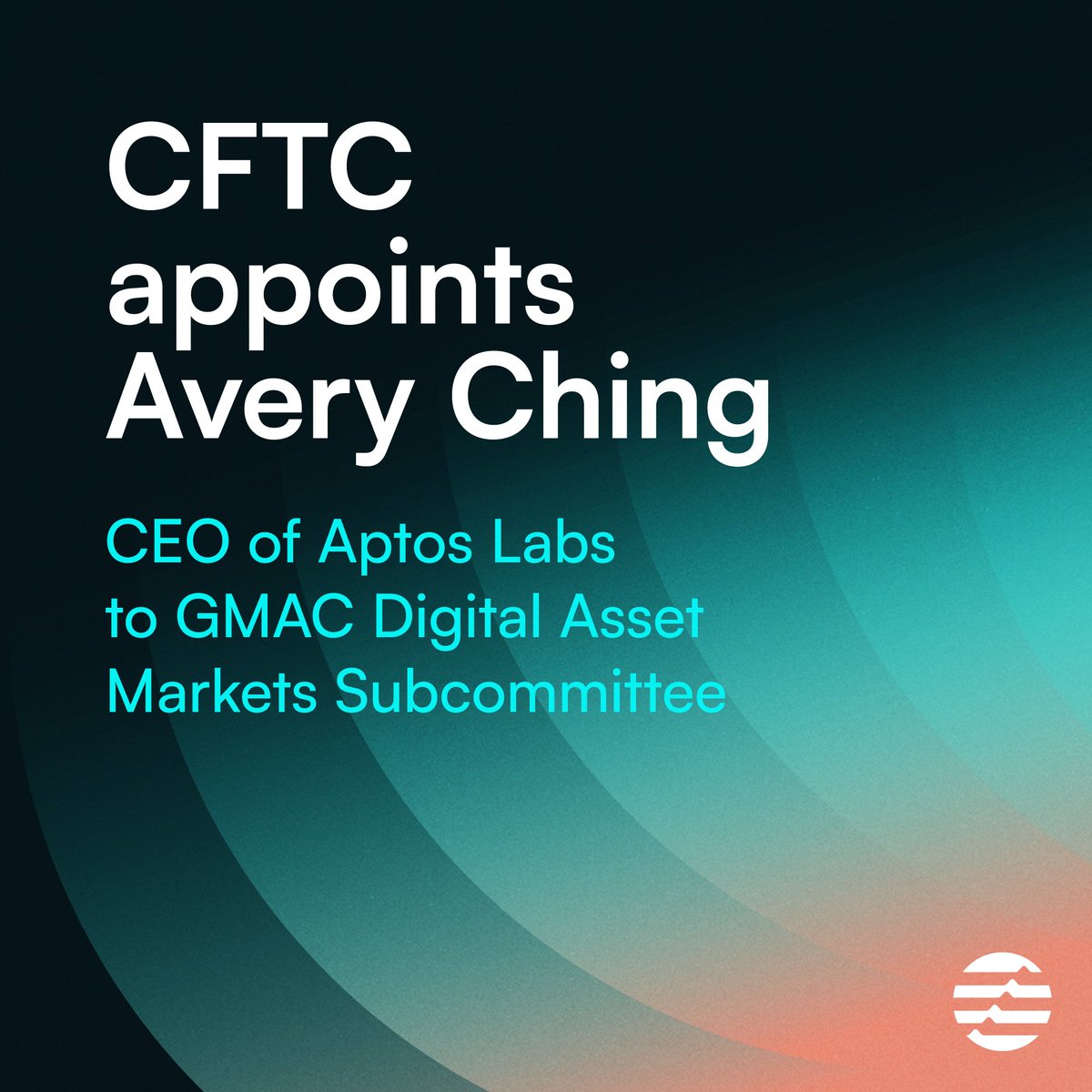 The United State of APTOS🌐

Co-Founder &amp; CEO @Aptoslabs, Dr. @Averyching , bergabung dengan @Cftc Sub -komite Pasar Aset Digital GMAC.   

Dr. Avery akan berkolaborasi dengan leaders lain dari Web3 dan layanan keuangan untuk membantu membentuk peraturan aset digital.

Bullish