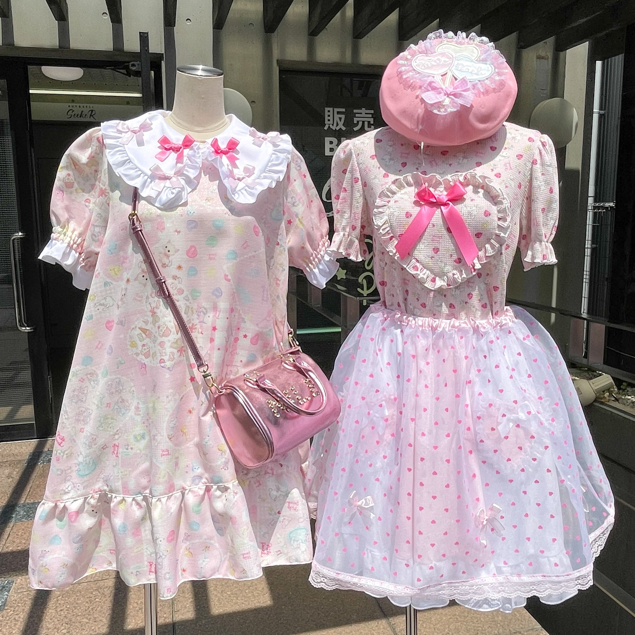 美品Nile Perchバービー プリント トレーナー ピンク 美品Nile Perchバービー プリント トレーナー ピンク