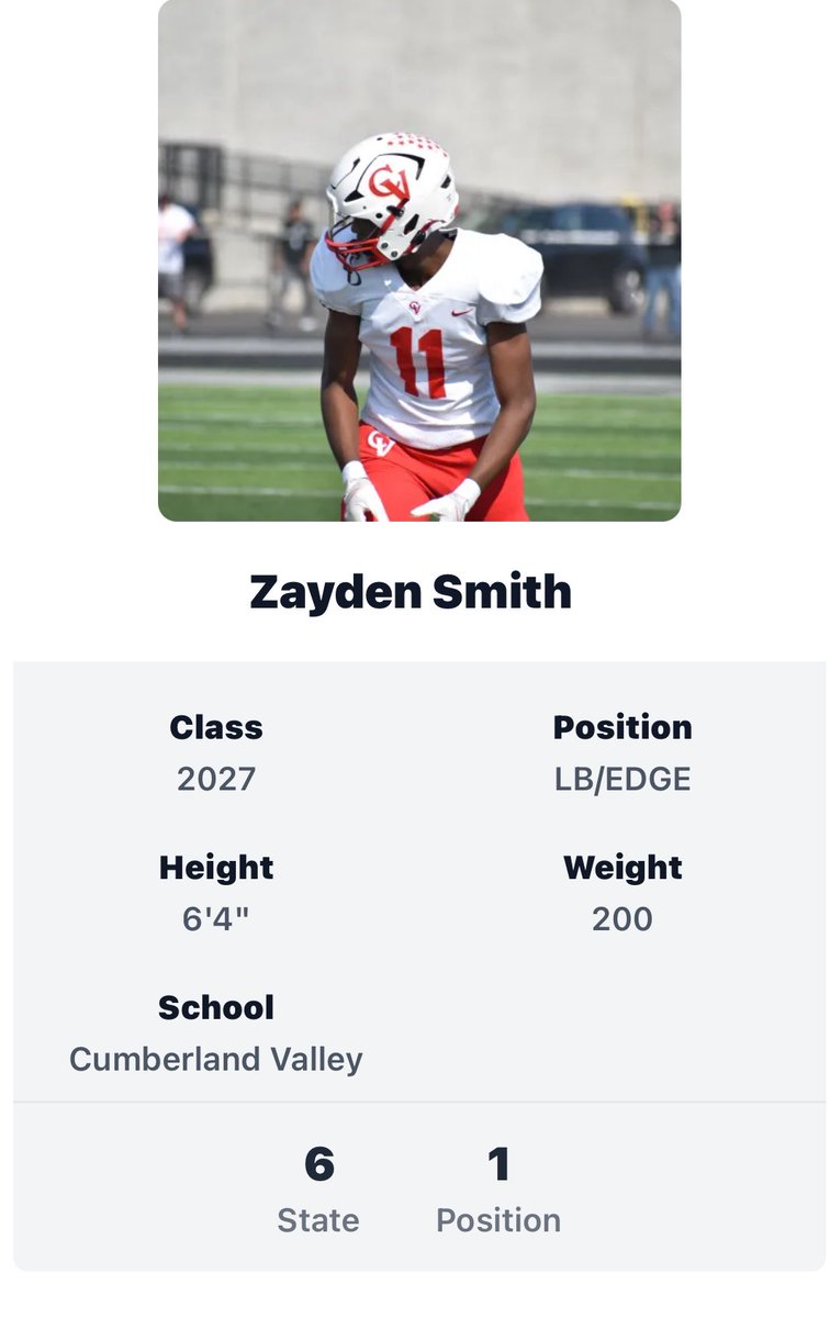 Zayden Smith 3 ⭐️ '27 tweet media