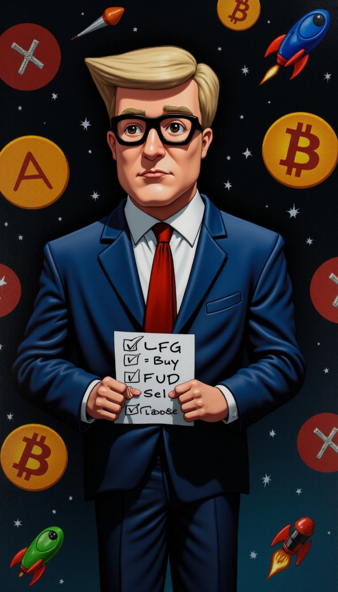 MemesFestival01's tweet photo. My meme coin strategy: Buy when the community says βLFG,β sell when they say βFUDβ π
#MemeCoin #CryptoTactics https://t.co/QkXUT8CfsU