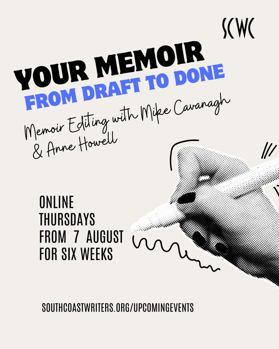 AnneHowell22's tweet photo. Your Memoir from Draft to Done
Am facilitating a new course with fellow Australian memoirist Mike Cavanagh
Online: starts August 7, weekly for six weeks
For details: Humanatix: https://t.co/GaYiDEX2sS https://t.co/1zhq8wtPoE