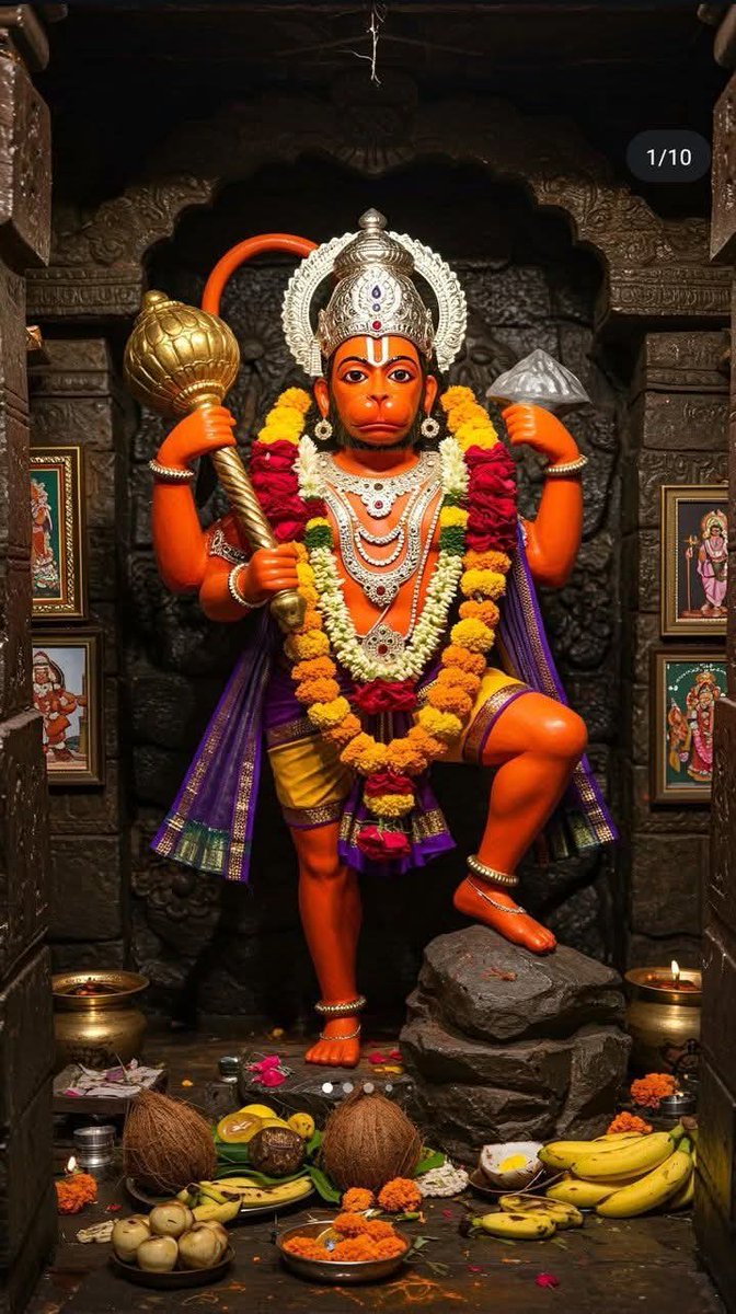 Vishnu9522's tweet photo. ॐ हं हनुमते नमः 

जय जय लखन प्राण के दाता ।
आतुर ह्वै दुःख करहु निपाता ।।

जै गिरिधर जै जै सुख सागर ।
सुर-समूह-समरथ भटनागर ।।

ॐ हनु हनु हनु हनुमंत हठीले ।
बैरिहि मारु बज्र की कीले ।।

संकटमोचन महावीर हनुमान जी सबका कल्याण करें, मंगल करें 🌹🙏 
जय बजरंगबली 🚩

#ॐ_हं_हनुमंते_नमः https://t.co/5VlfH2PCt5