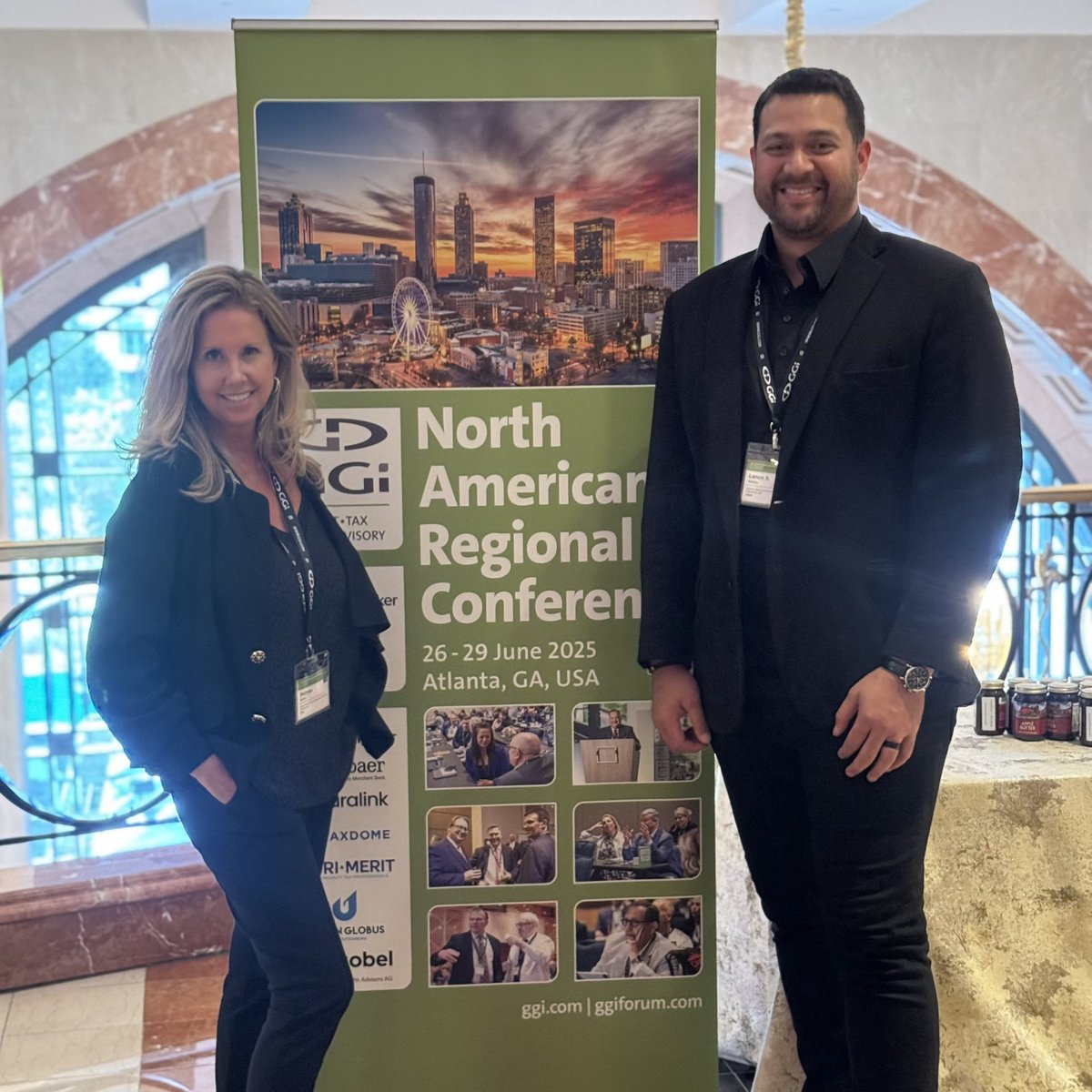 Apollo attorneys <a href="/MelindaMorrisZ/">MelindaMorrisZanoni</a> and Lance White are back from Atlanta and completely energized by their first GGI North American Regional Conference!
 
We proudly joined the #GGIGlobalAlliance in March as its only sports &amp; entertainment law firm member. #GGI_GA #ggiconferences