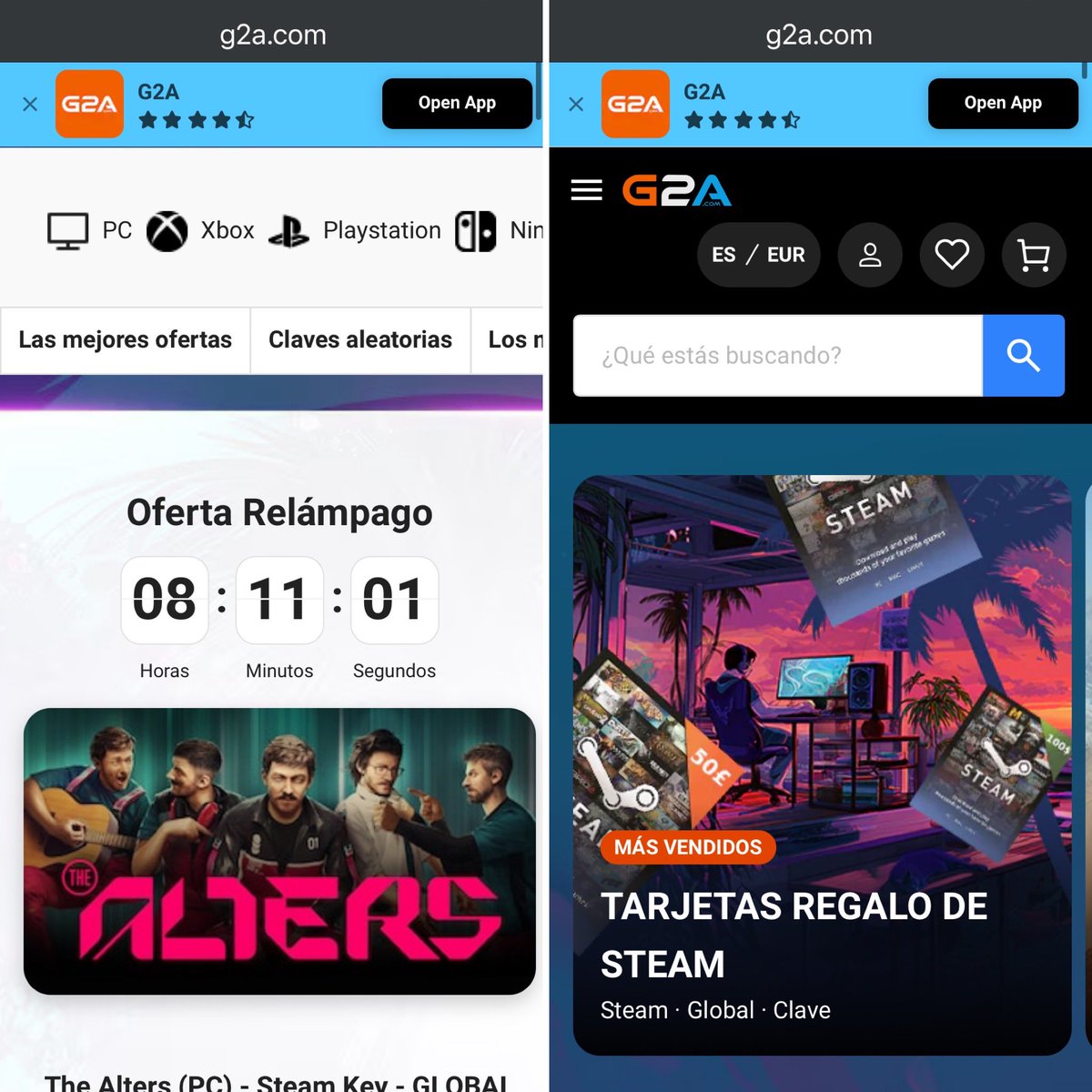 ¿“The Alters”? ¡Sí, en descuento fugaz en el mayor marketplace digital! ⏳
👉 g2a.com/n/tsqd