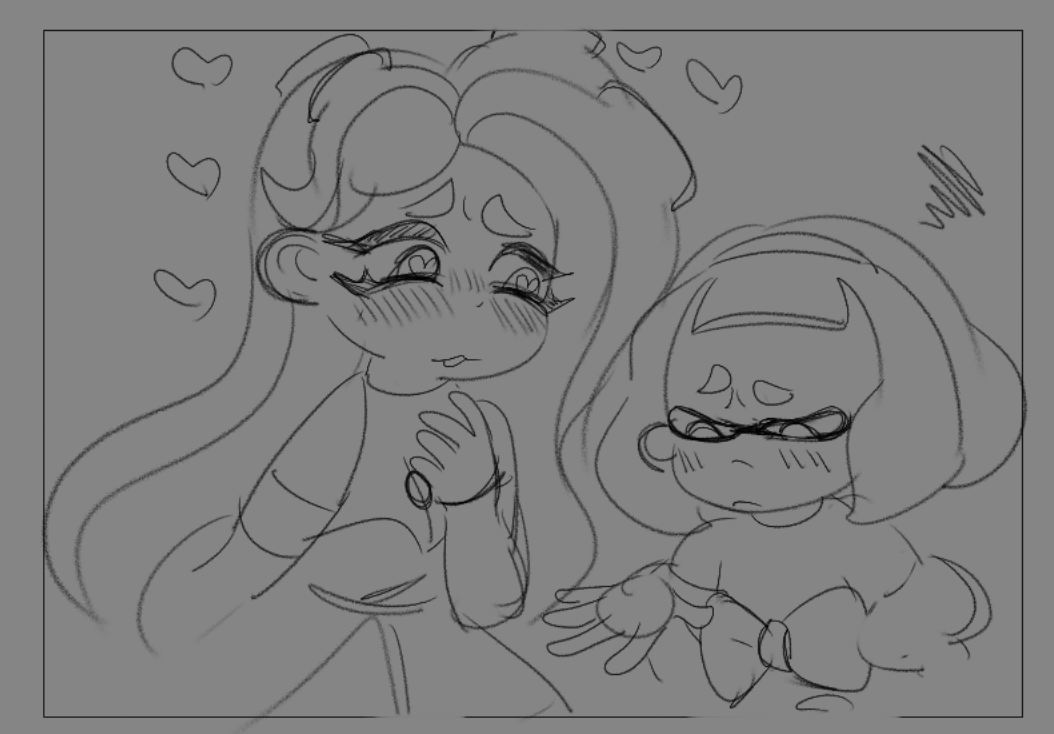 snowmelonn's tweet photo. some alien stage x splatoon sketches cause this is how I'm coping with Karma,,,pearlina mizisua outfit swap 🫶

#ALNST #Splatoon https://t.co/wroiP5SxSB