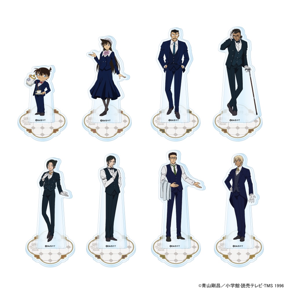 名探偵コナンカフェ グッズ紹介／ 【 アクリルスタンド（全8種