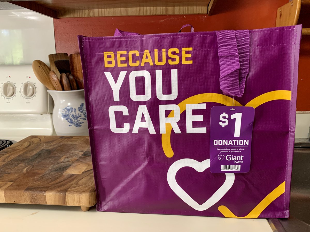The Giant located at 3131 Duke Street will be donating $1 to ALIVE! for every reusable bag sold in July. Thank you to our friends at Giant for selecting ALIVE! to be a part of the Giant Food Community Bag Program!
