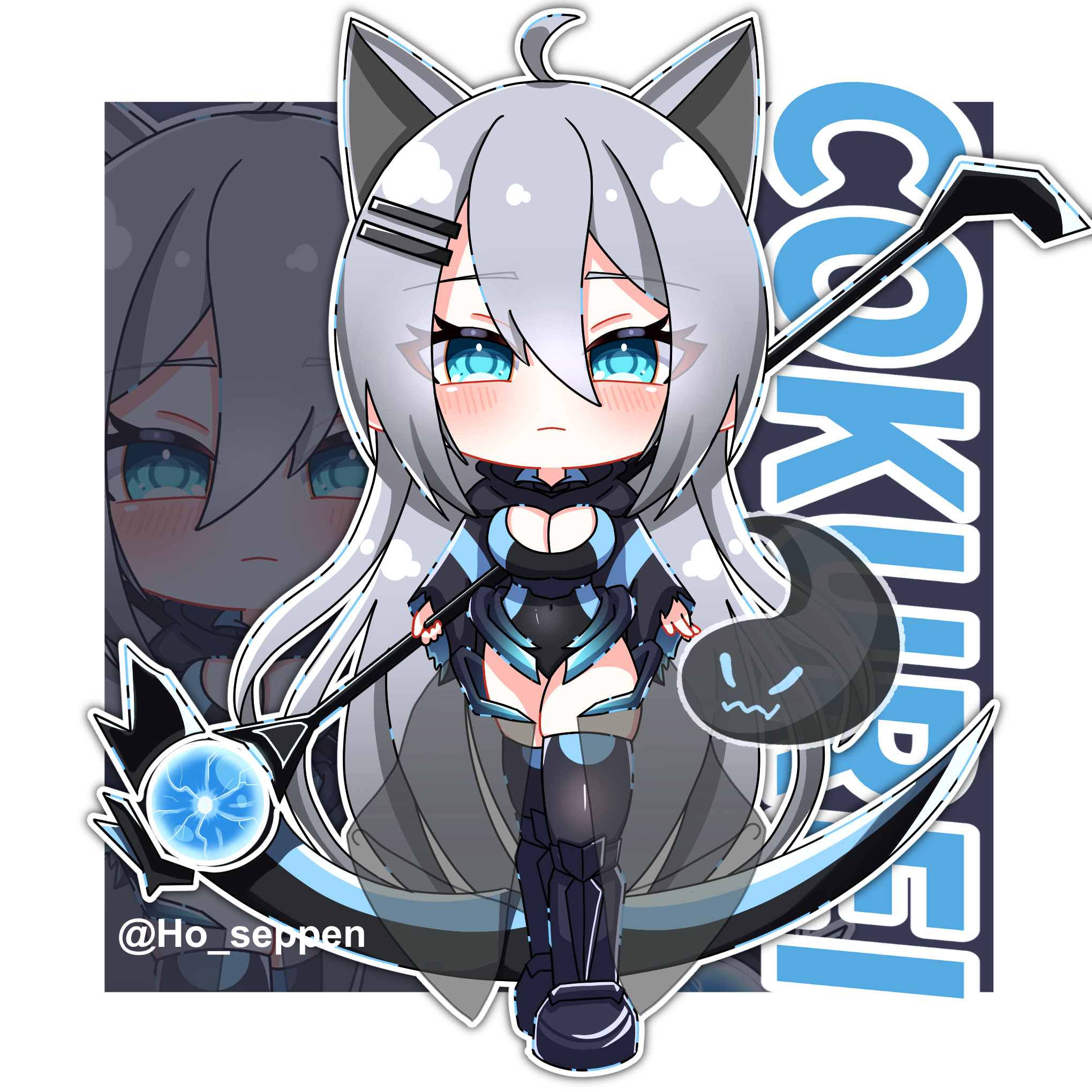 とももん様専用 ペアキャラ 手描き イラスト リクエスト （夜型