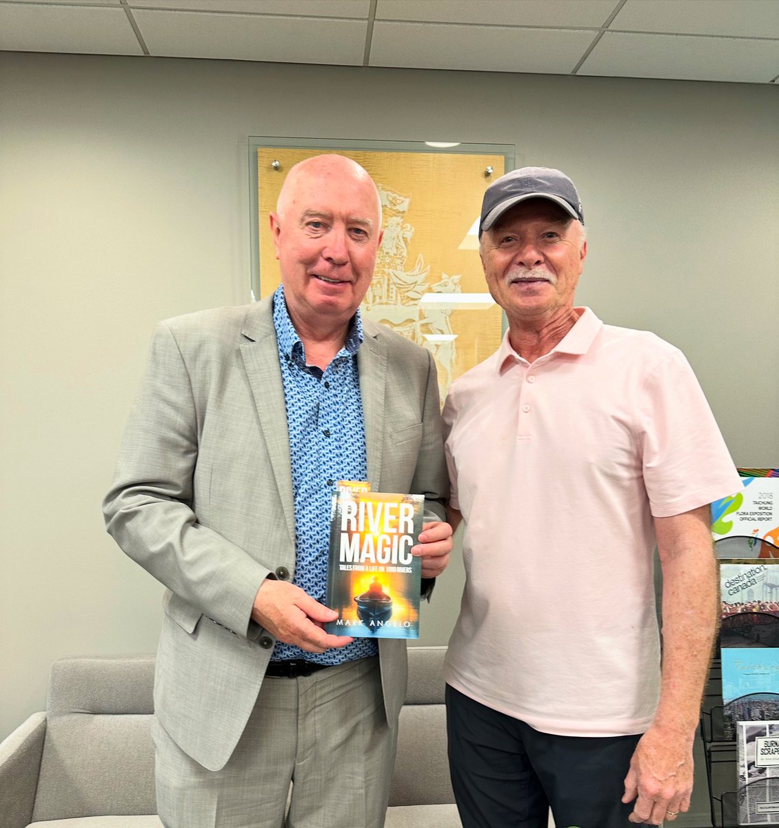 Burnaby Mayor's Office (@mayorofburnaby) on Twitter photo Congratulations to Burnaby’s own Mark Angelo (<a href="/oneriverworld/">River World</a>) on the release of River Magic! It’s a wonderful collection of short stories centered on conservation and our precious rivers – no doubt it will help inspire the next generation of environmental heroes! 🌎🐠🌱 Congratulations to Burnaby’s own Mark Angelo (<a href="/oneriverworld/">River World</a>) on the release of River Magic! It’s a wonderful collection of short stories centered on conservation and our precious rivers – no doubt it will help inspire the next generation of environmental heroes! 🌎🐠🌱