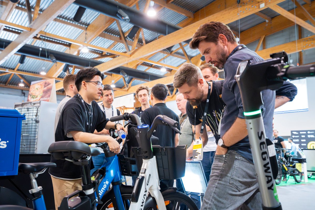 Segway4business's tweet photo. Still buzzing from an amazing time at MME!
Grateful to all guests, media, and partners who stopped by the Segway booth. Your insights inspire us to keep innovating in shared mobility.

#MicromobilityEurope #Micromobility #SharedEscooter #SharedEbike https://t.co/6AwflIFFum