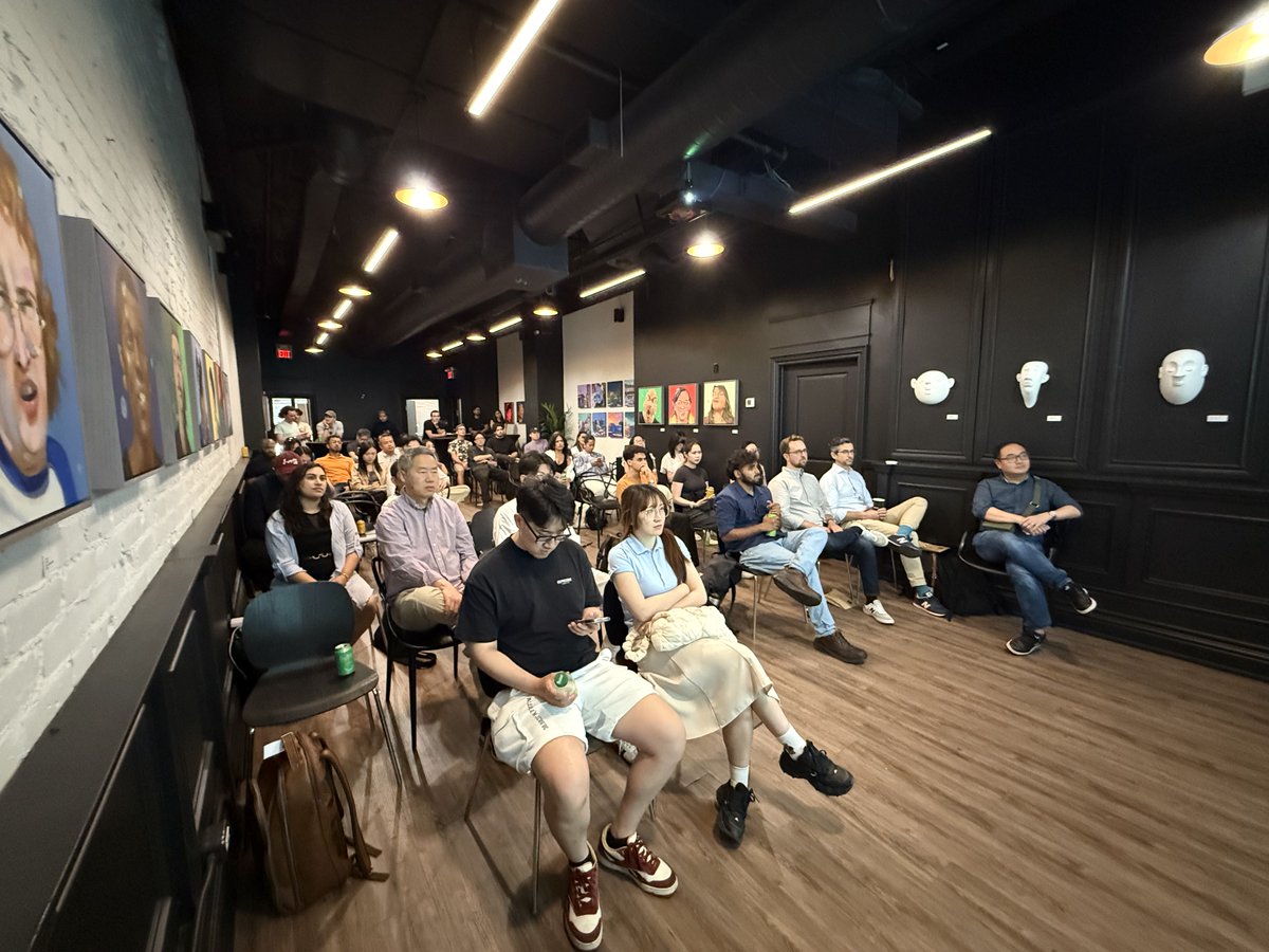 Featherless AI (@featherlessai) on Twitter photo We had an amazing time in Toronto at our viewing party!
Thank you to everyone that was there. Next week the team will be in Paris together with <a href="/TensorWaveCloud/">TensorWave</a>.
Join us for a discussion on the new era of open source AI! 🇫🇷
See you there?👇 We had an amazing time in Toronto at our viewing party!
Thank you to everyone that was there. Next week the team will be in Paris together with <a href="/TensorWaveCloud/">TensorWave</a>.
Join us for a discussion on the new era of open source AI! 🇫🇷
See you there?👇