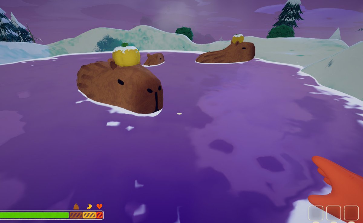 THEY HAVE CAPYBARAS???
