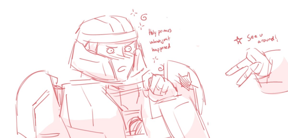 Just something cute and silly before I head to bed ✌️ #dpax #transformersone #megop #fanart #transformers