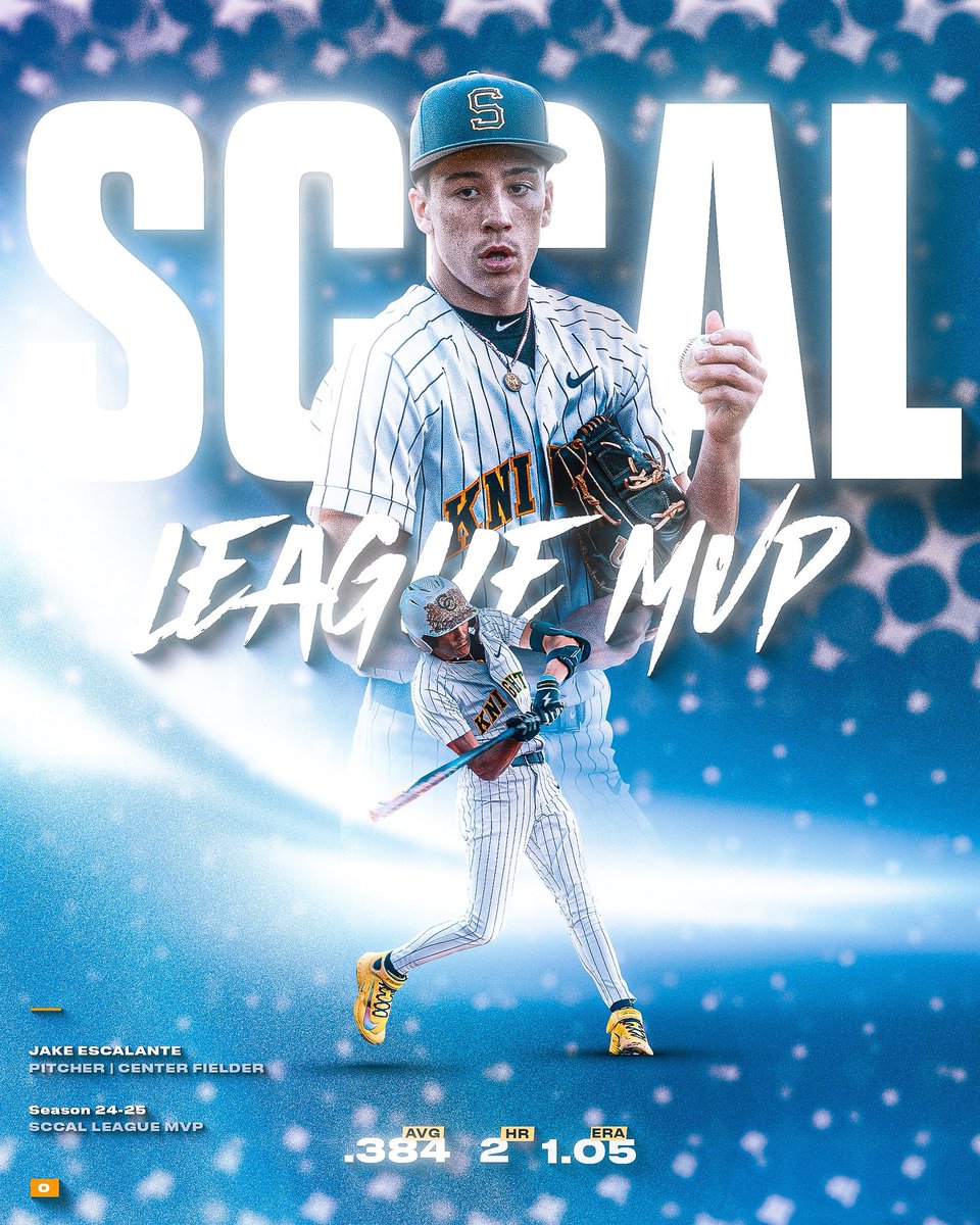 JakeEscala4605's tweet image. I am very honored to be named the Most Valuable Player of the year for SCCAL League.