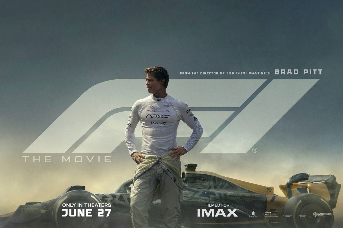 Just watched the F1 movie, and wow... It’s not just a racing film, it’s a masterpiece. One of the best I’ve ever seen.