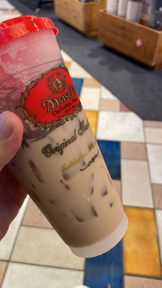 destoperror's tweet photo. เมนูชาไทยไม่ใส่สี ทางนี้ลองแล้ว
ให้ชาตรามืออร่อย��ว่าอเมซอนนะ https://t.co/zwipwL7jKH