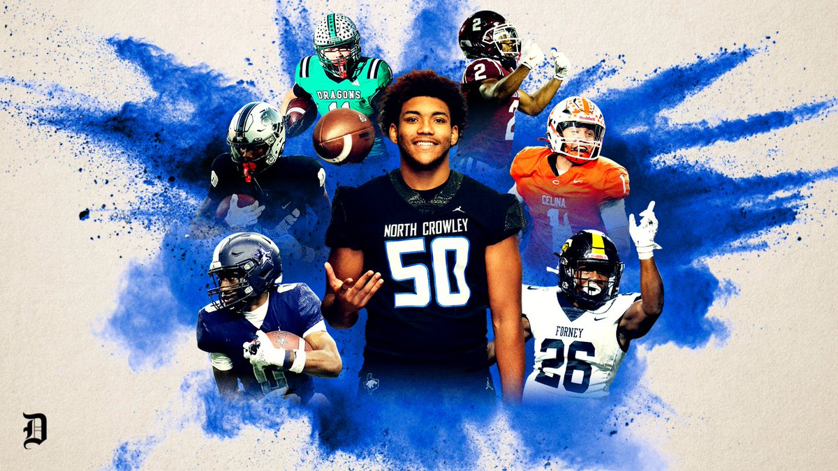 Meet the best Dallas-area high school football players in the Class of 2026 🤩🤩

#txhsfb 

Read more:
dallasnews.com/high-school-sp…