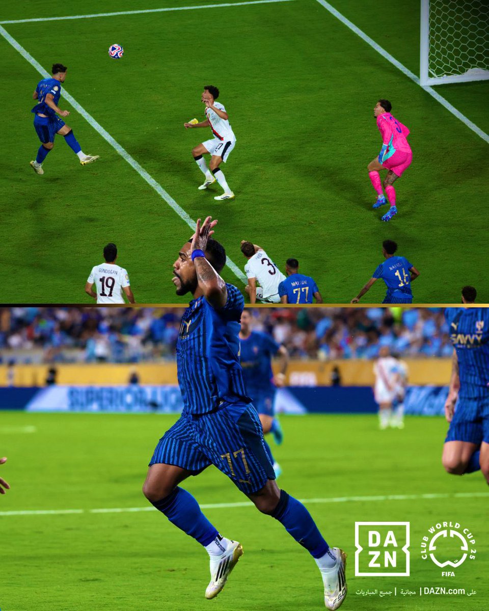 انه الزعيم يا كِـرام💙🫡🥶🥶 #الهلال_مانشستر_سيتي