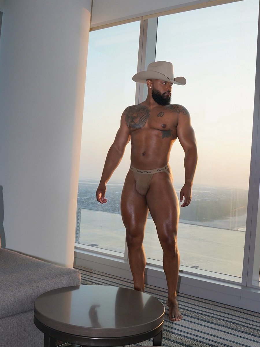 Sunset and Vibes with <a href="/carterwear19/">Carter Wear</a> Sand Drift Jock 🫶🏾