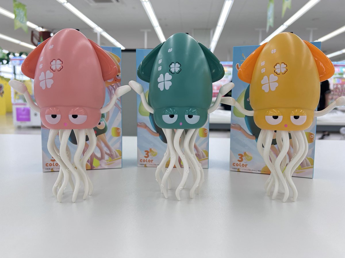 クレゲ倉庫本庄店 です🧊 本日はSNSで爆流行り中の 🦑 #くねくね