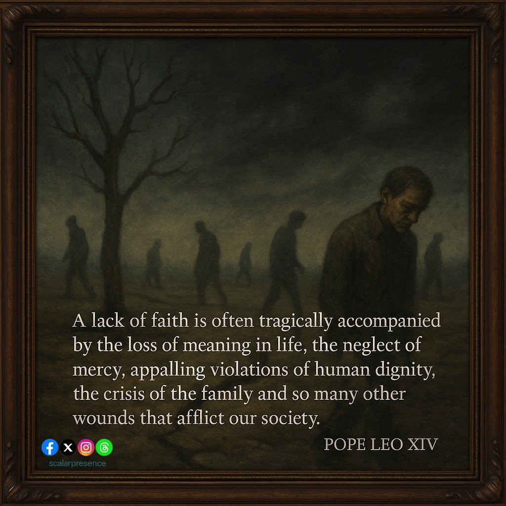 scalarpresence's tweet image. A hollow ache when trust vanishes, yet beneath the sorrow a gentle pull guides you back to compassion and meaning.
#RediscoverGrace #FindYourFaith
#CompassionFirst #HopeRestored #SoulAwakening
#InnerJourney #FromSorrowToStrength #MeaningAndMercy #scalarpresence