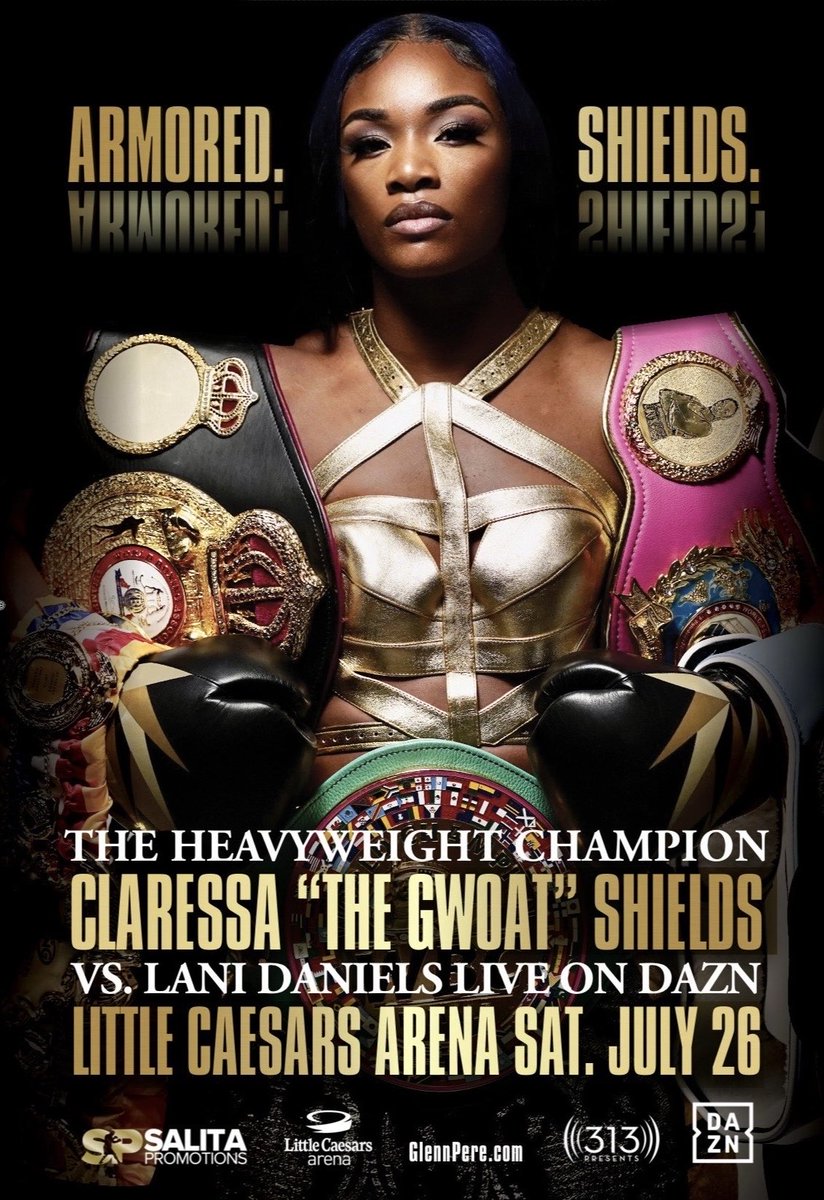 MarkTaffetMedia's tweet image. Lani Daniels…u ready for this??? #GWOAT don’t play! @Claressashields . July 26. @DetroitArena @Ticketmaster