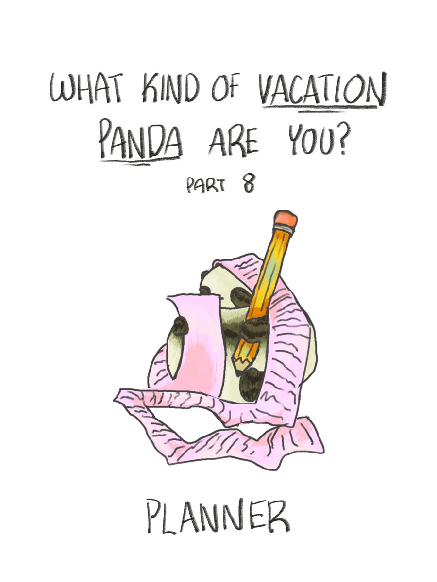 Churries_comics's tweet photo. Vacation Pandas Type 8
#cartoon #cuteart #cutecomic #cute #comic #daily #animals #comics #illustration #dailycomics #churries #churriescomics #typesoftravel #travel #typesofpeople #panda #leisure #recreation #vacation #adventurer #planner https://t.co/aJlu8SHnZu
