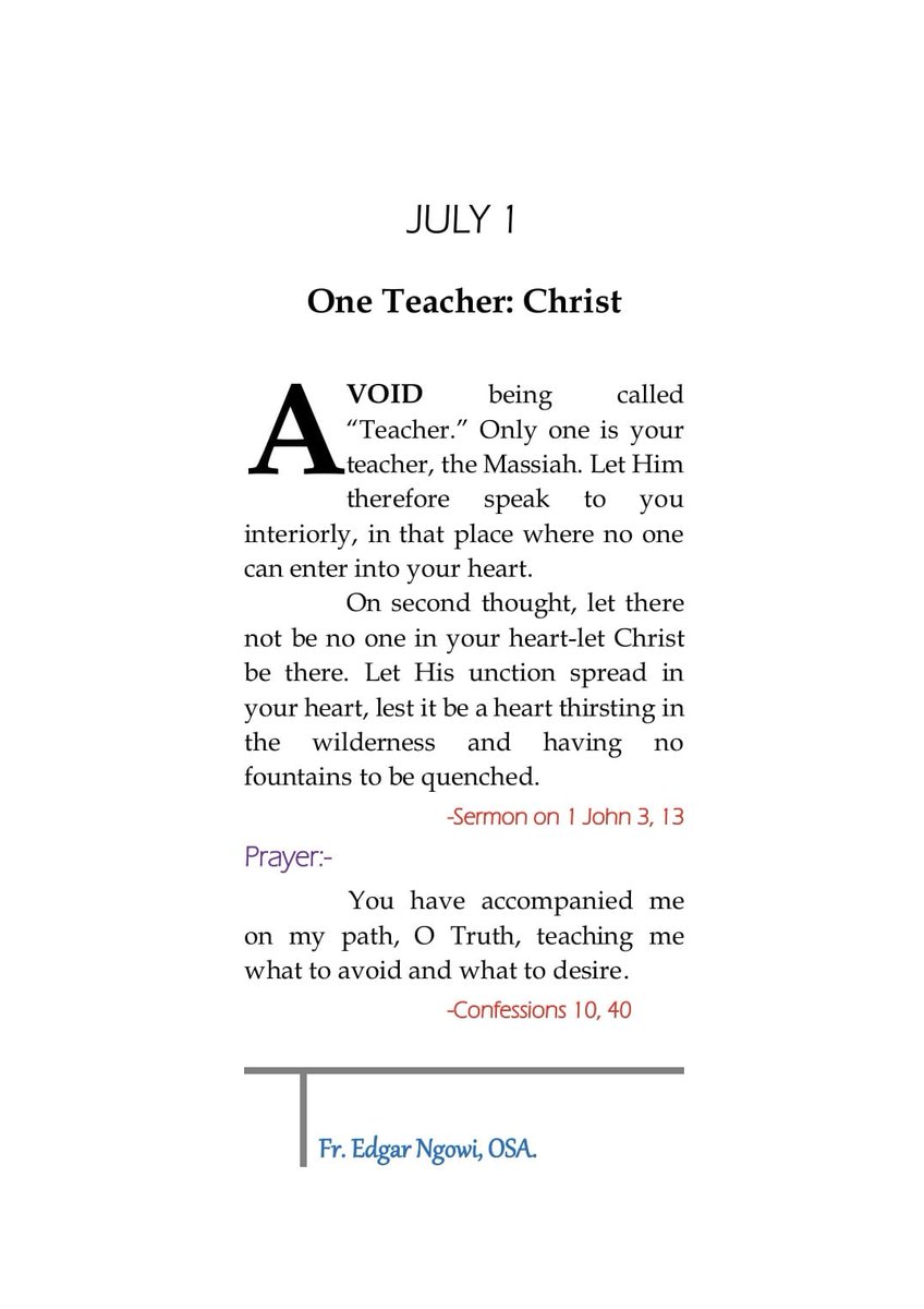 Fr. Edgar Ngowi, OSA (@ngowifr68436) on Twitter photo 