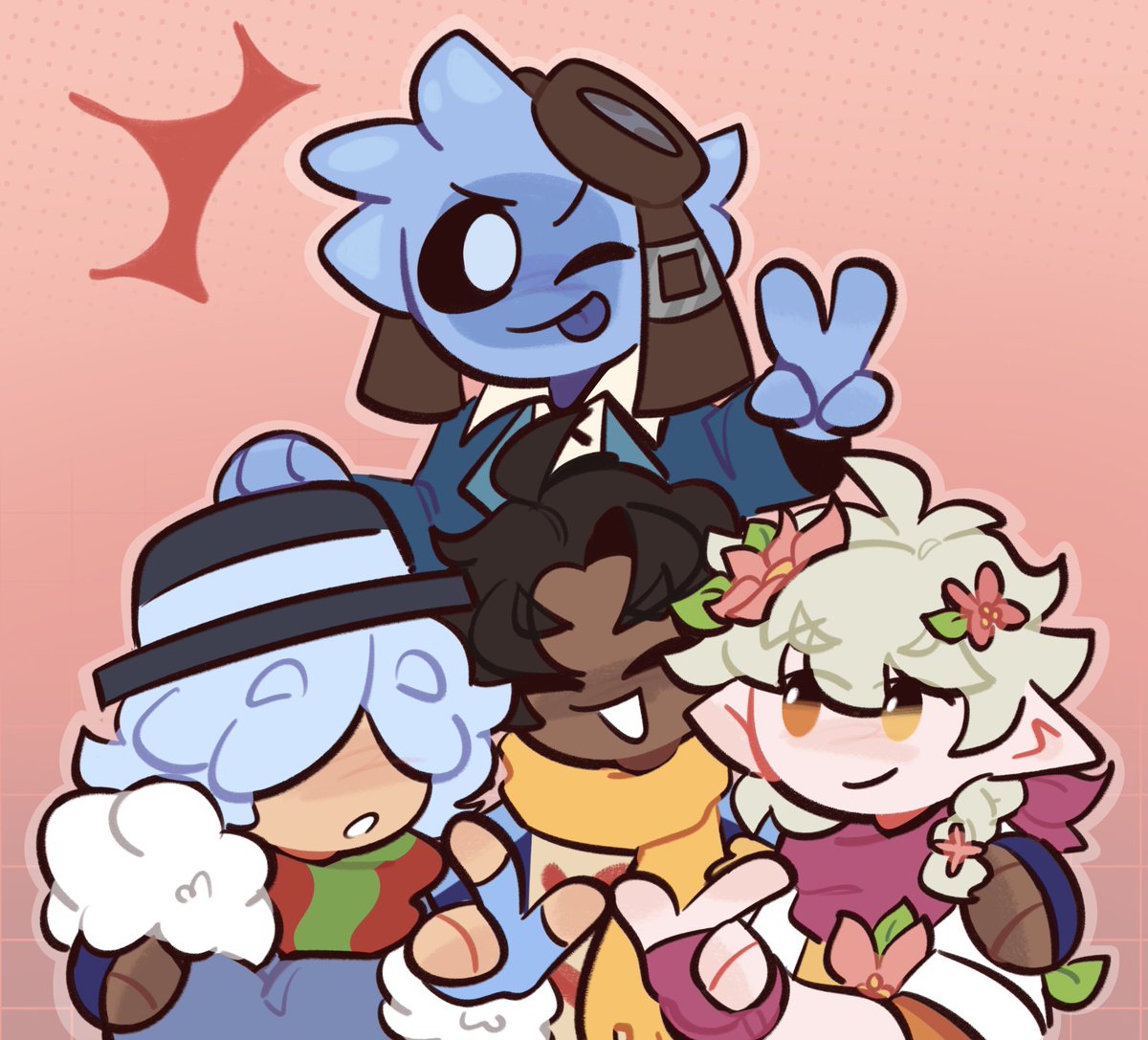 art I drawn a few days ago and forgor to post…
#4cvitfanart #hackingnoisesfanart #presidentpoundcakefanart #silverrunsfanart