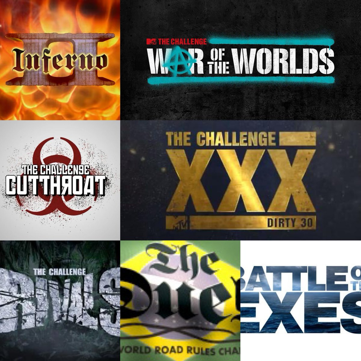 TooChallenge's tweet photo. You lose all memory of every season &amp; you could only pick 1 to rewatch for the first time again, which one you picking? 🤔 #TheChallenge https://t.co/qf5ZRISl4W