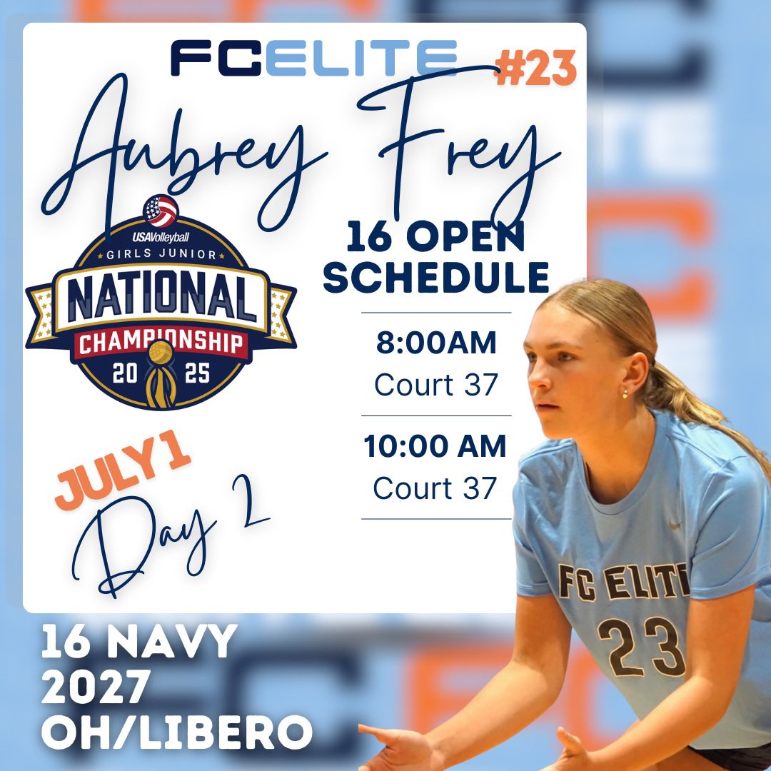 Ready to roll for day 2 of USAV tomorrow.  Another great opportunity to compete at the highest level!!💪🔥#BringIt