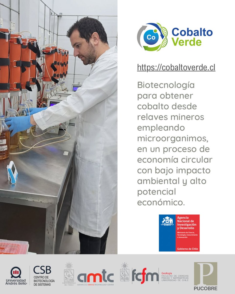CSB_UNAB's tweet image. 🔬🧬 Agroindustria sostenible y Biominería son las dos áreas en las que trabajan investigadores e investigadoras del Centro de Biotecnología de Sistemas de la Universidad Andrés Bello.
🔗 Visítanos en: csb.unab.cl
#SomosUNAB #Biotecnología #CeroResiduos