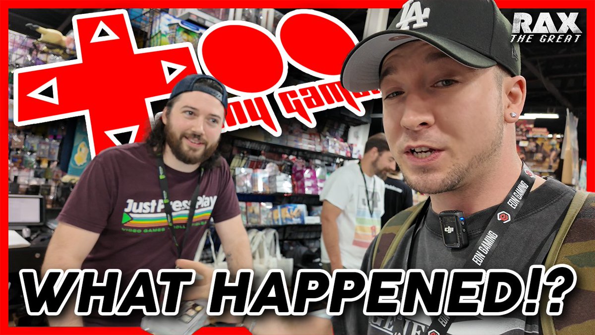 Had some techincal difficulties earlier but the video is live now haha the <a href="/TooManyGames/">TooManyGames</a> recap / pickups video "WHAT HAPPENED AT TOOMANYGAMES 2025!?" 
like, comment, share, etc 😁 THANKS! 
Video Link -&gt; youtu.be/icGPJfACxDU