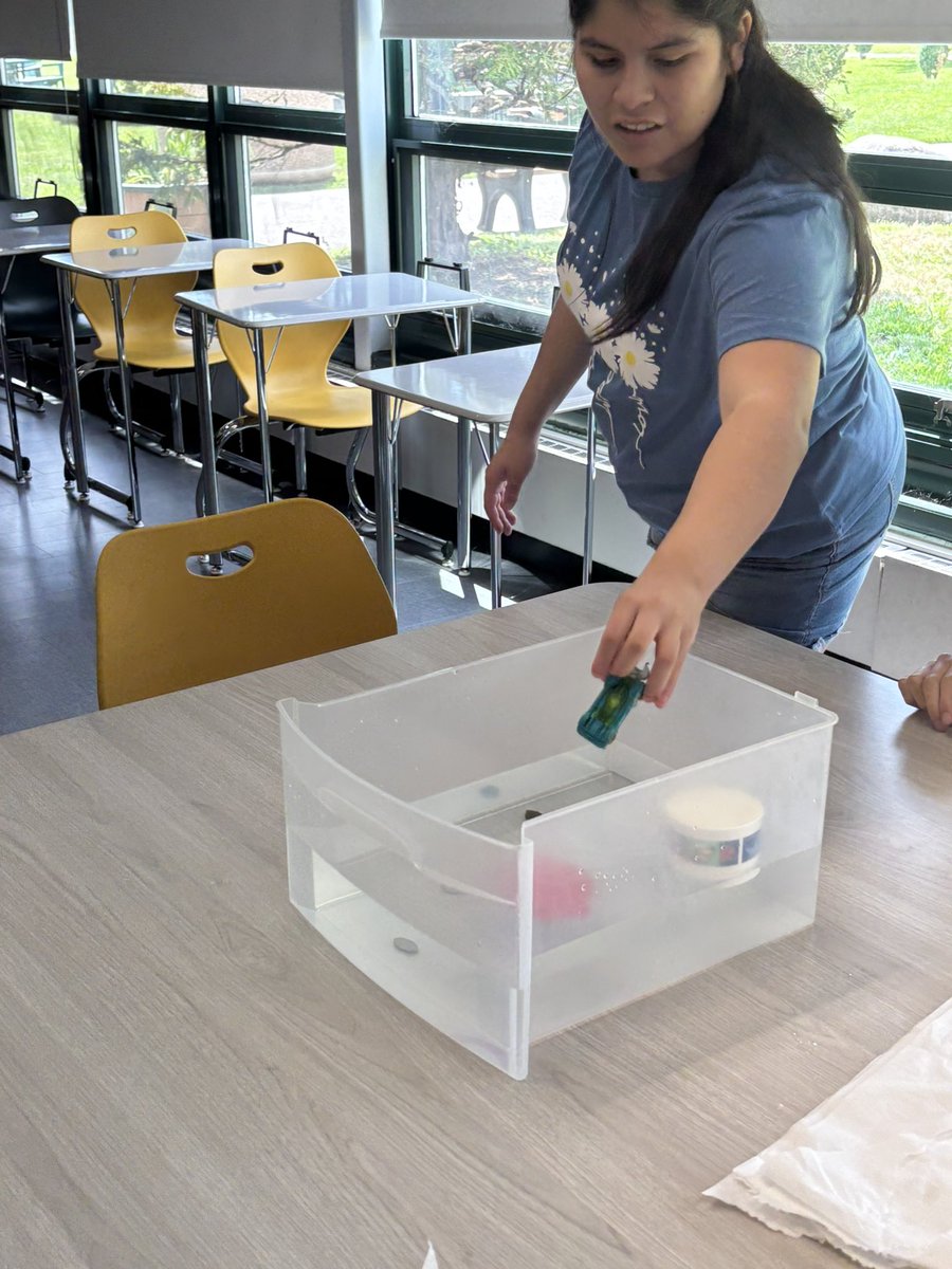 Summer activities like Sink or Float got us to make choices and guesses while having fun