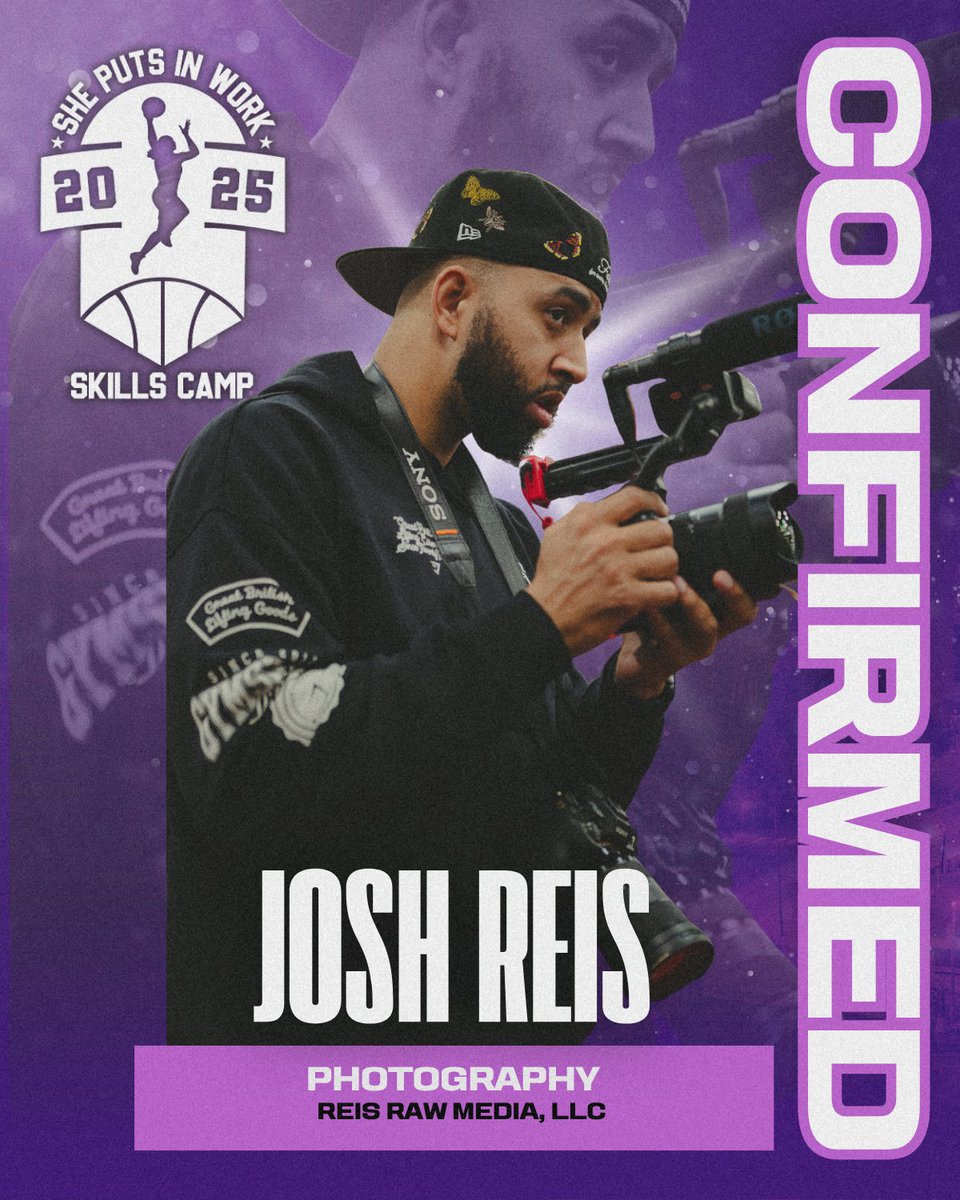 She Puts in Work Basketball Report (@sheputsinwork) on Twitter photo Welcome back Josh Reis with <a href="/joshdreis_/">Spike Reis</a> to the SPIW Skills Camp 2025!
Josh is good at what he does and will capture the best moments of camp. 1-3 photos will be included with the camp, but can also reach out to him for additional pictures. He has a deal of minimum of 10 for $50. Welcome back Josh Reis with <a href="/joshdreis_/">Spike Reis</a> to the SPIW Skills Camp 2025!
Josh is good at what he does and will capture the best moments of camp. 1-3 photos will be included with the camp, but can also reach out to him for additional pictures. He has a deal of minimum of 10 for $50.