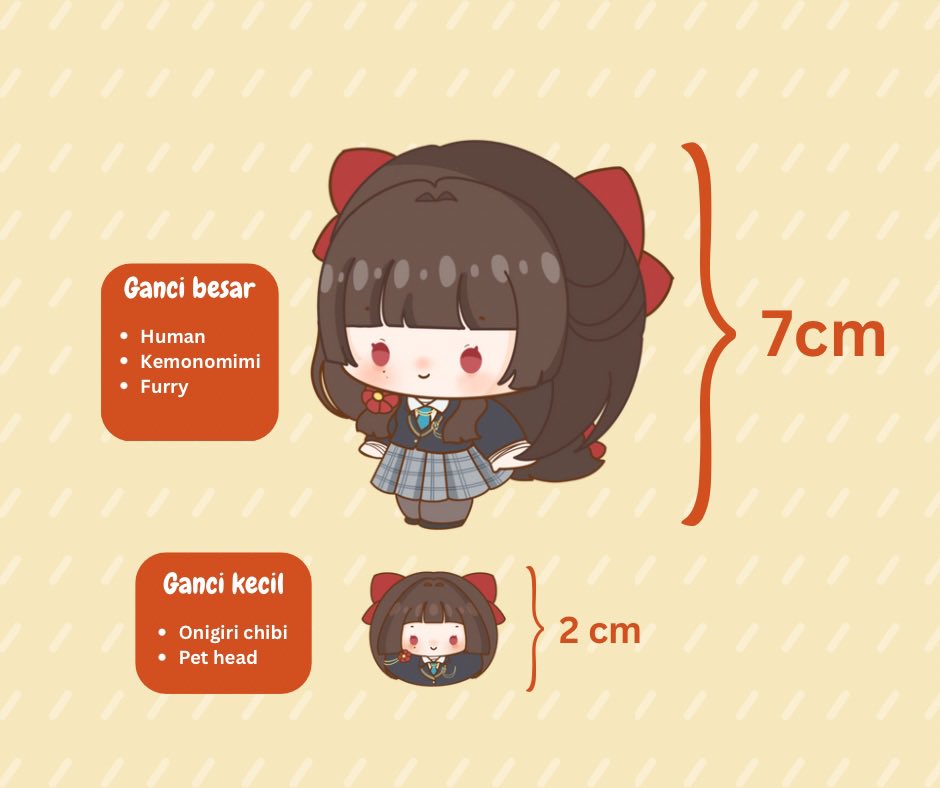 ayacchi_corner's tweet image. [OPEN PO] custom linked keychain! 

✨ 2-sided (beda ekspresi)
✨ Size 7 cm + 2 cm
✨ for your OC/sona, oshi, or OTP
✨ Bonus character photocard

⌛1 Juli - 10 Juli 2025
💵 IDR 225K/ karakter
🔗 Form PO:  bit.ly/LinkedKeychain…

📦 from Mgl, Jateng via JNE/J&amp;amp;T (INA only)