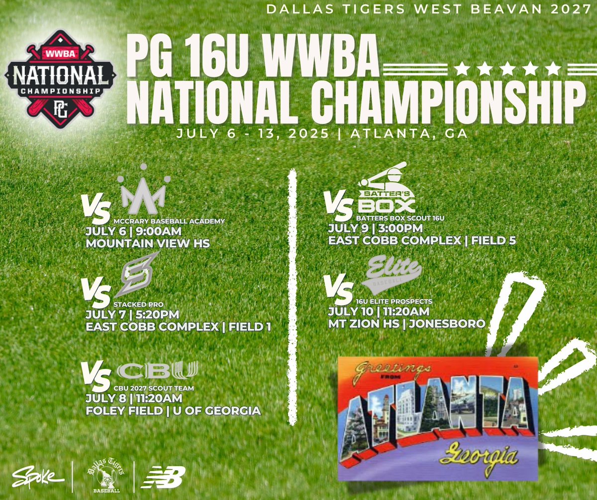 2027 National Boys are at it again gearing up for this years PG WWBA National Championship. Last year they made to the top 32 teams and lost a heartbreaker. 8/1 will be a busy crazy day for these guys on this squad. Can’t wait!!!