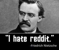 Nietzsche said it best... #fishtanklive