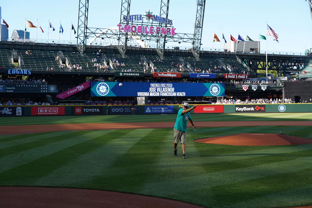 Stepping up to the plate for men's health! Virginia Mason Franciscan Health joined the Seattle Mariners at T-Mobile Park today to offer free prostate cancer screenings in honor of Men's Health Month.