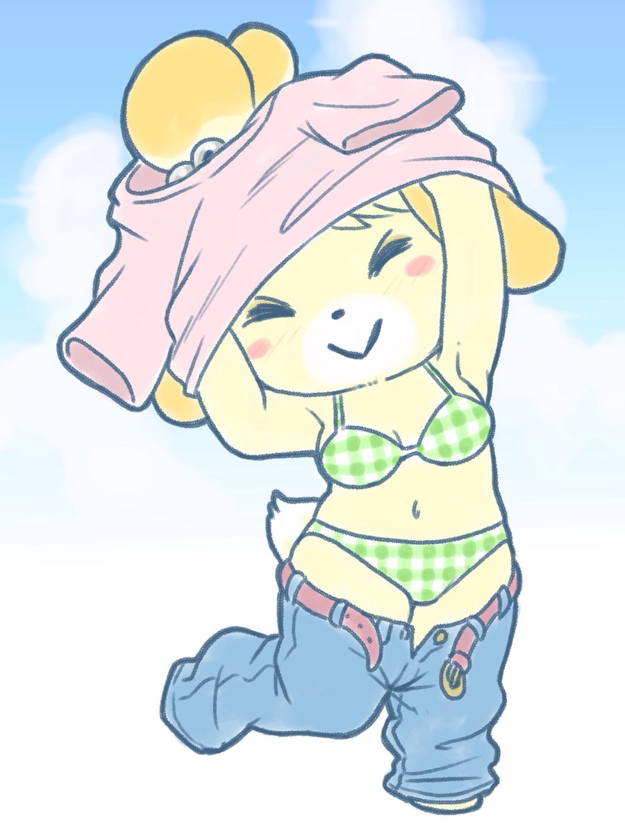 しずえ(あつ森) 「夏!再掲」|研のイラスト