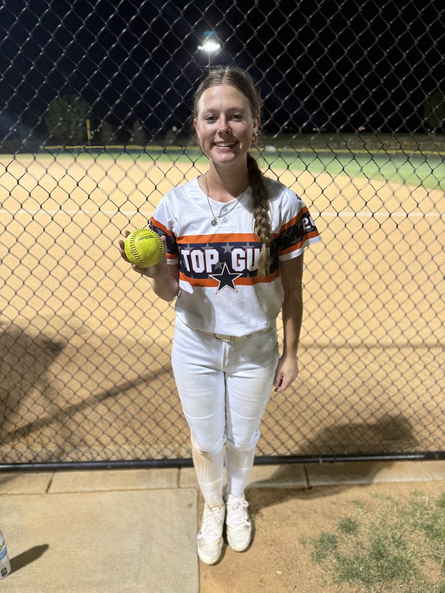 AudreyB2008's tweet photo. Played in the Academic All-American game today in Colorado! Went 3-3 with a bomb and 2 doubles and earned a ticket to the All-American All-Star game. Thankful for such amazing teammates that came to support me! @bethanyroper03 @AvaAceEllis2026 @TopGunAR18U @topgunfastpitch https://t.co/mEKK5fCqLi
