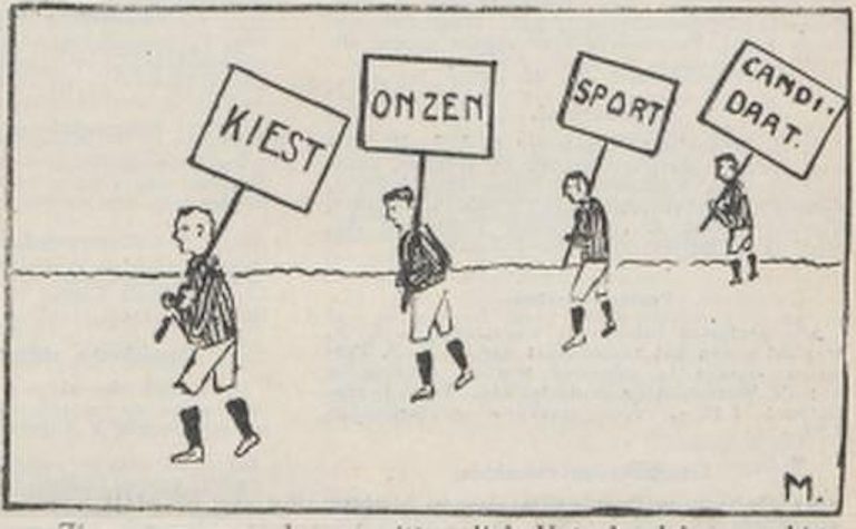 Precies 100 jaar geleden deed de Sport-Partij mee aan de parlementsverkiezingen. Een drama, want zelfs de sportwereld had er geen behoefte aan. `Arme onnoozelen! Laten de sportlui verstandiger zijn.´
Mijn verhaal over de politieke flop van 1925 staat op sportgeschiedenis.nl/sport-en-polit…