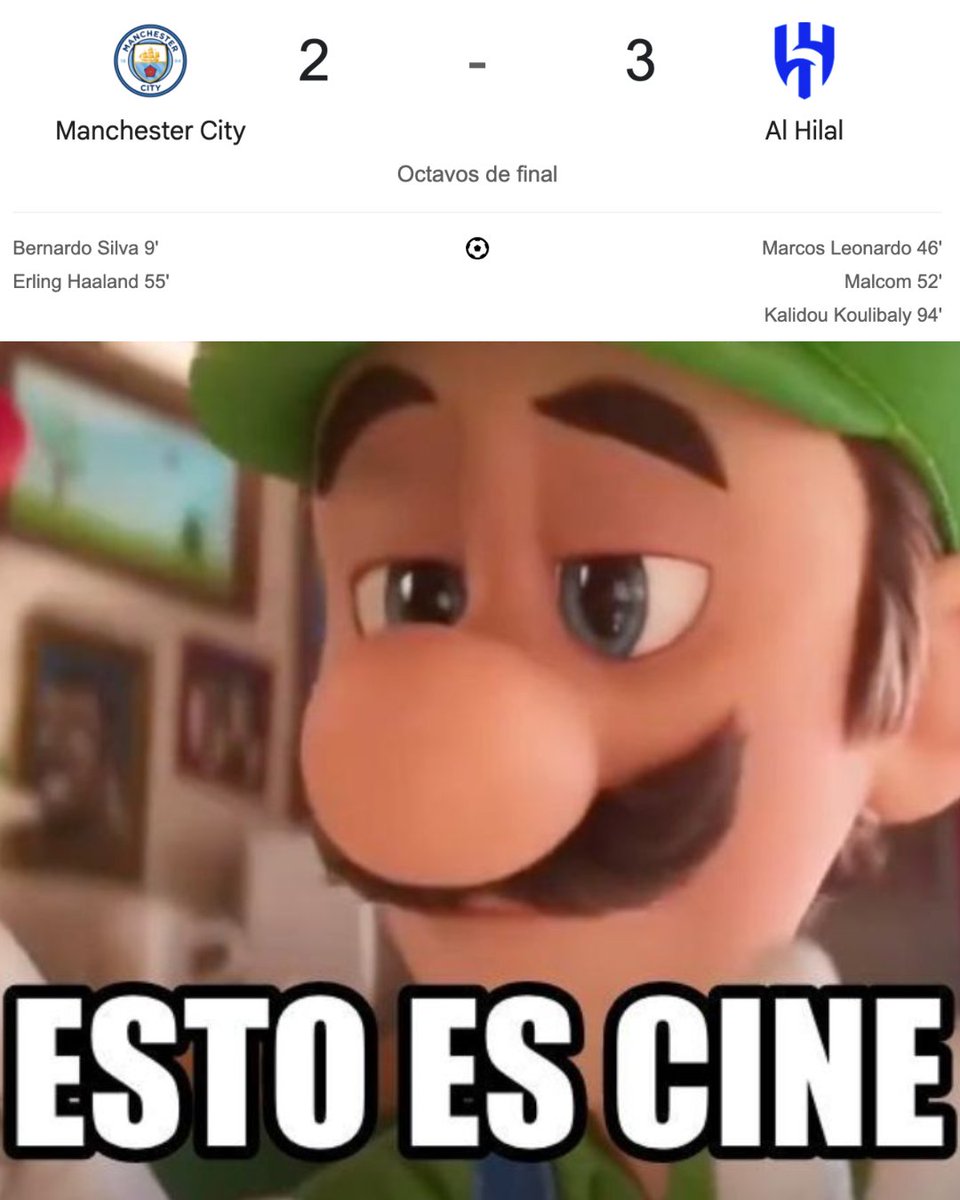 EL MEJOR PARTIDO DEL TORNEO.

TE AMO CON LA VIDA, MUNDIAL DE CLUBES.