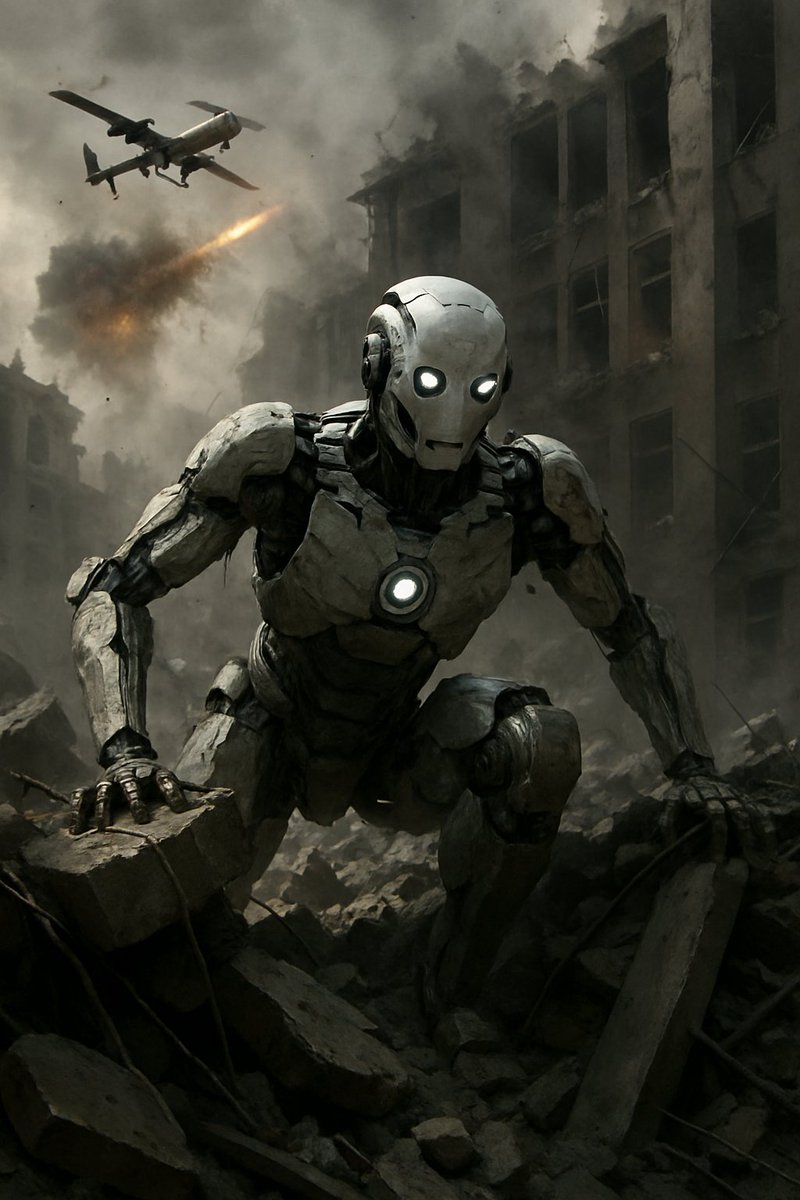 AiTools101's tweet photo. If AI learns by watching us…
What will it become after seeing war after war?

Will it fight for us — or like us?

🤖💥

#AIinWar #WWIII #IsraelIranWar #FutureWarfare #RiseOfTheMachines #AIethics #WhatIf #Geopolitics https://t.co/dR342fmX0H